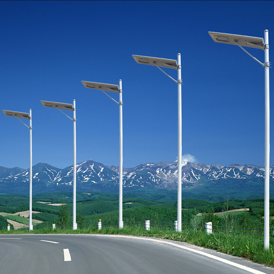 Solar lights powered by Solar equipment battery manufacturer are making Indian roads green and bright 